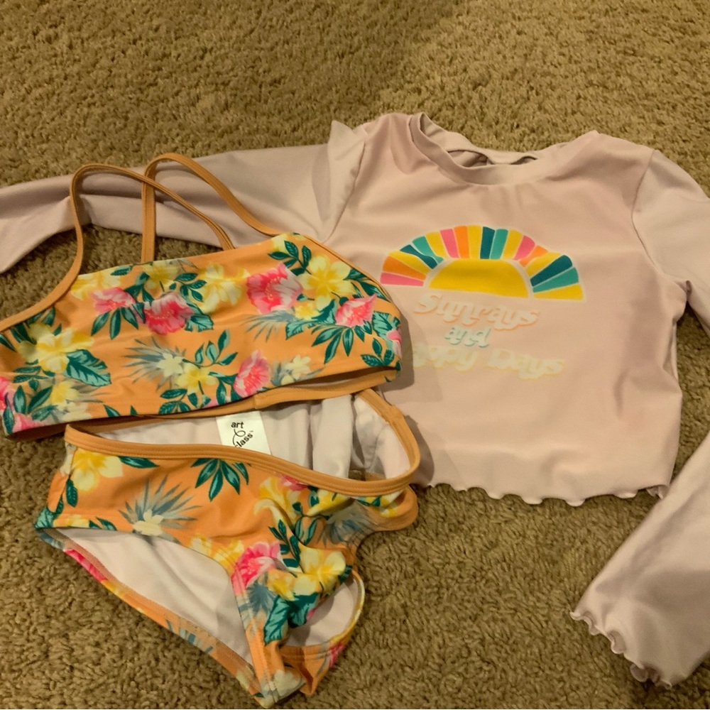 3 pc Girls Swim